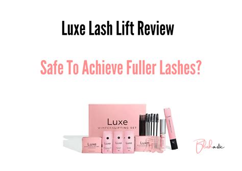 Luxe cosmetics lash lift review. Things To Know About Luxe cosmetics lash lift review. 
